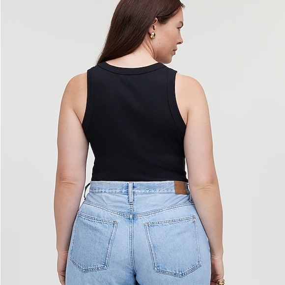 Madewell new Supima Rib Cutaway Tank - Picture 3 of 4